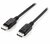 Equip - DisplayPort kábel M/M 1m - 119331