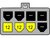DeLock - PCI Express (8 tûs - 2 db 4tûs kábel grafikus kártyákhoz) - 82397
