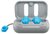 SkullCandy S2DMW-P751 Dime True Wireless Bluetooth szürke-kék fülhallgató