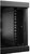 Stalflex RC19-4U-450GB 19" 4U 450 mm mély lapra szerelt fekete üveg ajtós fali rack szekrény