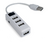 Gembird - 4-portos USB2.0 HUB White - UHB-CM-U2P4-01