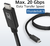 ACT AC7431 USB4 20Gbps connection cable C male - C male 1m USB-IF certified