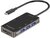 Promate USB Hub - PRIMEHUB MINI (USB-C 8in1 HUB, 100W PD, 1x4K HDMI, 3xUSB 3.0, 1xUSB 2.0, 2xUSB-C, SD,mSD, 1xUSB-C)