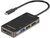 Promate USB Hub - PRIMEHUB LITE (USB-C 7in1 HUB, 1x4K HDMI, 1xUSB 3.0, 2xUSB 2.0, SD,mSD, 1xUSB-C, fekete)