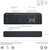 Logitech - MX Keys S Plus(US) fekete billentyűzet - 920-011589