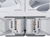 Ventilátor PHANTEKS D30 PWM Regular Airflow D-RGB L 12cm, Fehér - PH-F120D30_DRGB_PWM_WT01