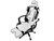 RAIDMAX Drakon DK709 fehér / fekete gamer szék