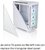 Thermaltake Divider 500 TG Snow ARGB táp nélküli ablakos MT Mini Tower számítógépház fehér