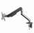 Gembird - Desk mounted adjustable monitor arm 17"-32" Space Grey - MA-DA1-05