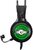 Rampage Fejhallgató - RM-K29 THUNDER (mikrofon, 3,5 mm Jack, hangerőszabályzó, nagy-párnás, fekete, RGB LED)