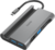 Hama USB HUB - 200102 (USB-C 7in1, 3xUSB 3.2, 1xUSB-C, 1xHDMI, 1xVGA, 1xLAN, 60W PD, szürke)