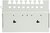 Equip Asztali patch panel - 227369 (8 port, Cat6, árnyékolt, szürke)