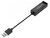 Orico kábel átalakító - UTJ-U3-BK/21/ (USB-A 3.0 to RJ-45, 10 cm kábel, fekete)