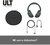 Sony WHULT900NH.CE7 ULT WEAR zajszűrős szürkészöld Bluetooth fejhallgató