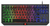 Natec Fury Hurricane TKL Rainbow(HU) - Fekete - NFU-1754