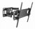 Gembird WM-70ST-01 Full-motion TV wall mount 37"-70" Black - WM-70ST-01