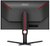 AOC 27" U27G3X/BK Adaptive Sync/G-Sync 4K UHD PIVOT - IPS LED - 160Hz | 3 év garancia |