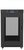 NET 19" szabadonálló rack szekrény 22U/800X800 perforált ajtó, lapraszerelt, LCD kijelző, fekete V2