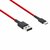 Xiaomi Mi Braided 1m USB A - USB Type-C piros-fekete kábel - SJV4110GL