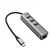 Akyga AK-AD-66 Hub USB type C - USB 3.0 3-port + Ethernet