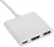 Akyga USB type-C / USB 3.0 / USB type-C Hub - AK-AD-57