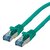 ROLINE Kábel S/FTP PATCH CAT6a, LSOH, 15m, zöld - 21.15.2838-30