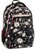 Ars Una Flowery Black 24 (5374) 27 L ergonomikus hátizsák