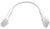 Ubiquiti - UniFi patch kábel, 0.3 méter, fehér - U-Cable-Patch-0.3M-RJ45