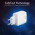 ACT - AC2165 USB-C Charger 65W 2-port with Power Delivery PPS and GaNFast White