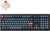 Keychron - V6 Max Swappable RGB Backlight Red Switch - Black - Knob Version - Hungarian layout
