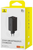 Baseus P10162705112-00 GaN6 Pro 100W EU fekete gyorstöltő adapter 1m USB Type-C - Type-C kábellel