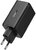 Baseus P10162705112-00 GaN6 Pro 100W EU fekete gyorstöltő adapter 1m USB Type-C - Type-C kábellel