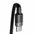 Baseus CATKLF-ALG1 Cafule Type-C/Type-C 100W Cable 2m Black/Grey