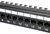 Equip Patch panel - 135425 (24 port, Cat6, árnyékolatlan, fekete)