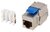Lanberg Keystone modul, szerszám nélkül szerelhető RJ45 CAT.6 FTP