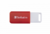 Verbatim USB 2.0 V DATABAR RED FLASH DRIVE 16GB - 49453