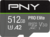 PNY PRO Elite Class 10 U3 V30 512GB - P-SDUX512U3100PRO-GE