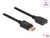 Delock - DisplayPort extension cable 8K 60 Hz 1 m - 87070