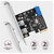 AXAGON - PCIe vezérlő 2x ext. + 2x int. USB 5Gbps - PCEU-232RS