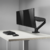Sbox - 17"-32" dönthető, forgatható asztali dual monitor tartó konzol - LCD-S024-2