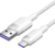 Vention - USB-A 2.0/M -> USB-C/M, 1m,(fehér,6A), kábel - CTOWF