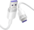 Vention - USB-A 2.0/M -> USB-C/M, 1m,(fehér,6A), kábel - CTOWF