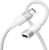 Vention - USB-C 3.2/M -> USB-C 3.2/F, 0,5m,(hosszabbító, fehér, Gen2, 10Gbps), kábel - TRFWD