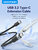 Vention - USB-C 3.2/M -> USB-C 3.2/F, 0,5m,(hosszabbító, fekete, Gen2, 10Gbps), kábel - TRFBD