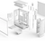 FRACTAL DESIGN - Meshify 3 - Ambience Pro RGB White TG Clear Tint - FD-C-MES3A-05