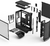 FRACTAL DESIGN - Meshify 3 - Ambience Pro RGB Black TG Light Tint - FD-C-MES3A-03