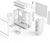 FRACTAL DESIGN - Meshify 3 XL - Ambience Pro RGB White TG Clear Tint - FD-C-MES3X-05
