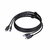 Startech - 1.8m-es HDMI és USB 5 Gbps KVM kábel - HU1226-KVM-CABLE