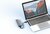 nBase - Mobilerack NVMe USB3.2 Gen1 10Gbps Aluminium Grey - ES-80ANU32G1G