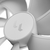 FRACTAL DESIGN - Prisma AL-12 PWM fehér ventilátor - FD-FAN-PRI-AL12-PWM-WT